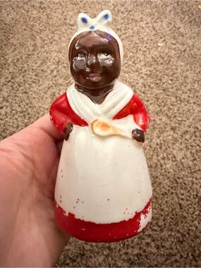 ✨ Vintage Mid-Century Black Americana Figural Kitchen Shaker ✨